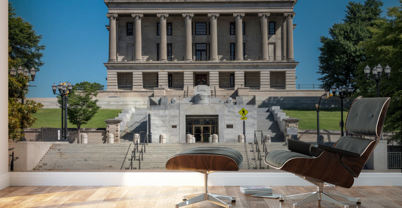 Steps leading to the State Capitol building in Nashville Tennessee Wall Murals