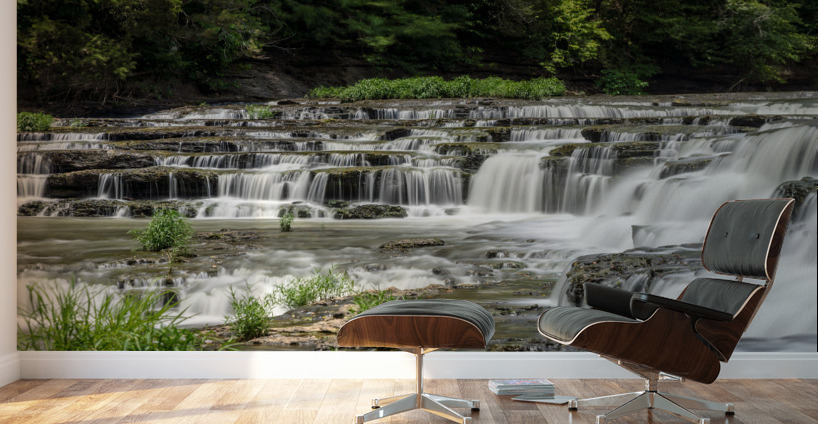 Burgess Falls State Park in Tennessee in summer Wall Murals
