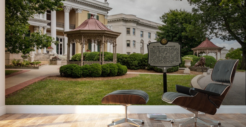 Path to Belmont Mansion in Nashville Tennessee Wall Murals