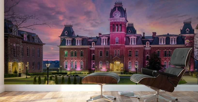 Woodburn Hall at West Virginia University in Morgantown WV Wall Murals