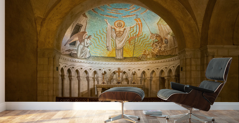 Bethlehem chapel in Washington Cathedral Wall Murals
