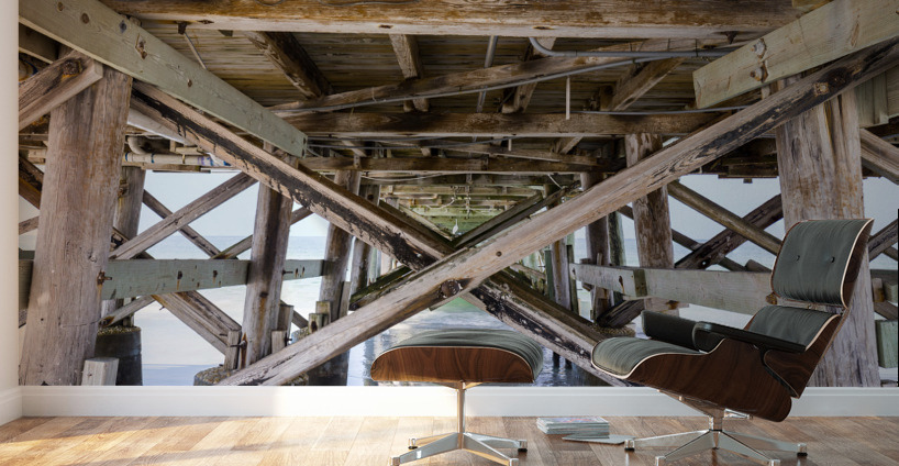 Redington Beach and pier in Pinellas County Wall Murals