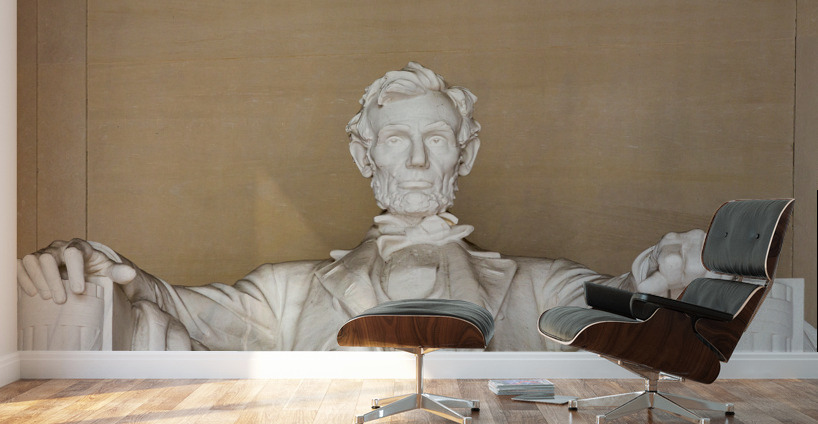 President Lincoln statue Wall Murals