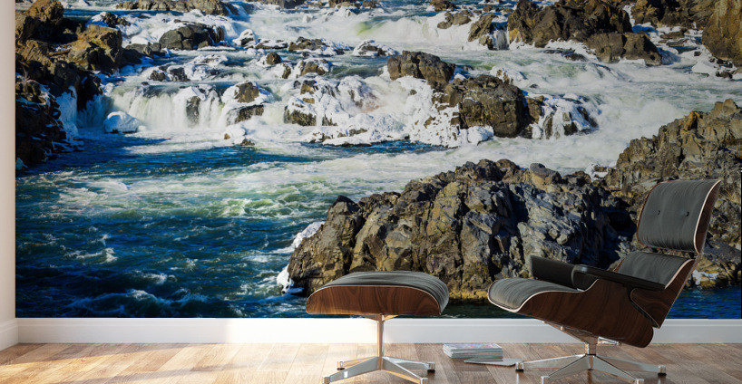 Great Falls on Potomac outside Washington DC Wall Murals