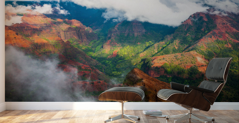 Waimea Canyon Kauai island Hawaii Wall Murals