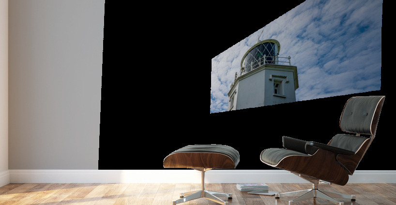 Detail of lighthouse lens at Lizard Light house in Cornwall Wall Murals