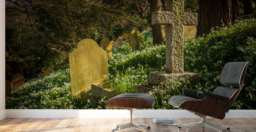 St Just in Roseland parish church in Cornwall UK Wall Murals