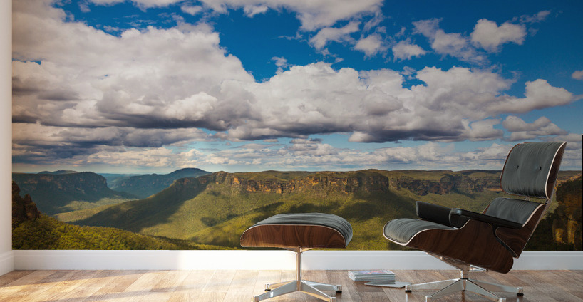 Grose Valley in Blue Mountains Australia Wall Murals