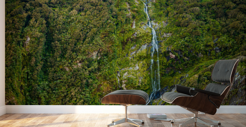 Fjord of Milford Sound in New Zealand Wall Murals
