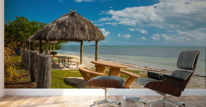 Florida Keys seven mile bridge rest area Wall Murals