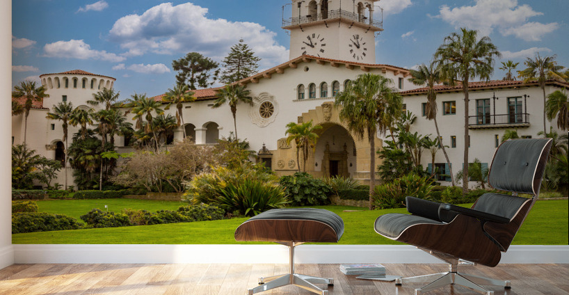 Exterior Santa Barbara Courthouse California Wall Murals