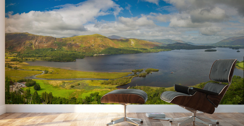 Derwent Water Panorama Wall Murals