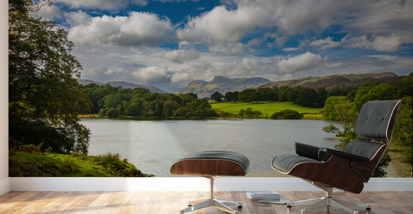 Loughrigg Tarn in Lake District Wall Murals