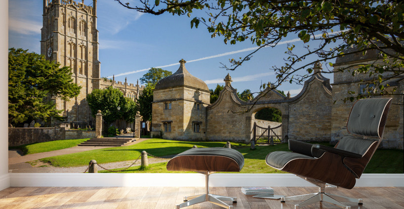 Church and gateway in Chipping Campden Wall Murals