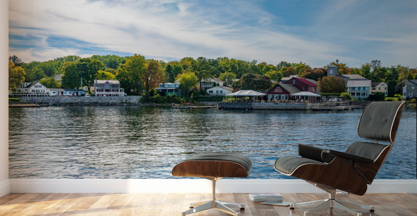 The Old Dock at Essex in New York State Wall Murals