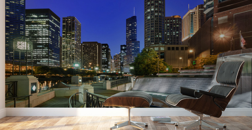 Riverwalk and Centennial Fountain Wall Murals