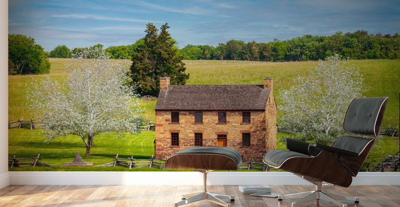 Old Stone House Manassas Battlefield Wall Murals