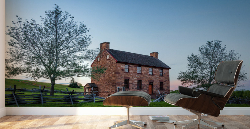 Old Stone House Manassas Battlefield Wall Murals