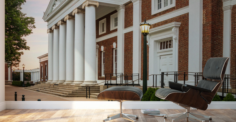 Old Cabell Hall at University of Virginia Wall Murals