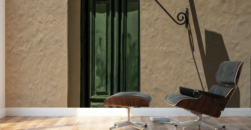 Street lamp in Unesco historical town of Colonia del Sacramento Wall Murals