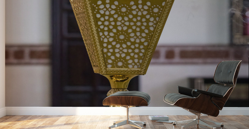 Incense burner in the Jumeirah Mosque open to visitors in Dubai Wall Murals