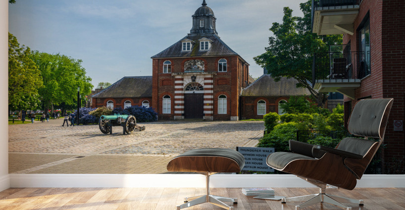 Spring at Royal Brass Foundry in Arsenal Riverside Wall Murals