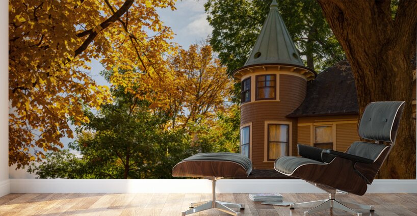 Victorian home on W Broadway in Decorah Iowa Wall Murals