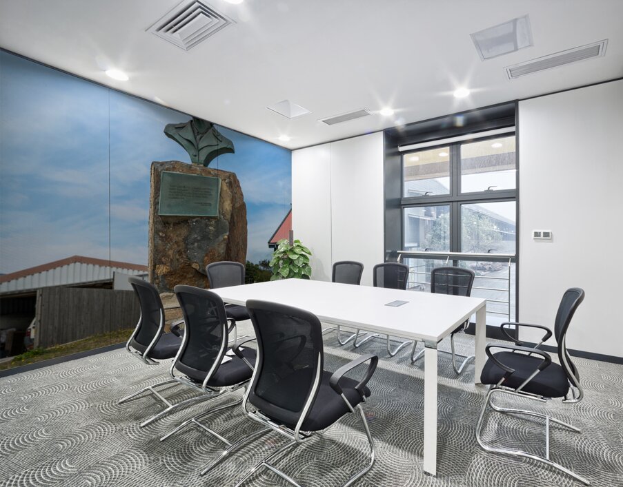 Memorial to Margaret Thatcher in Stanley in the Falkland Islands Wall Printing