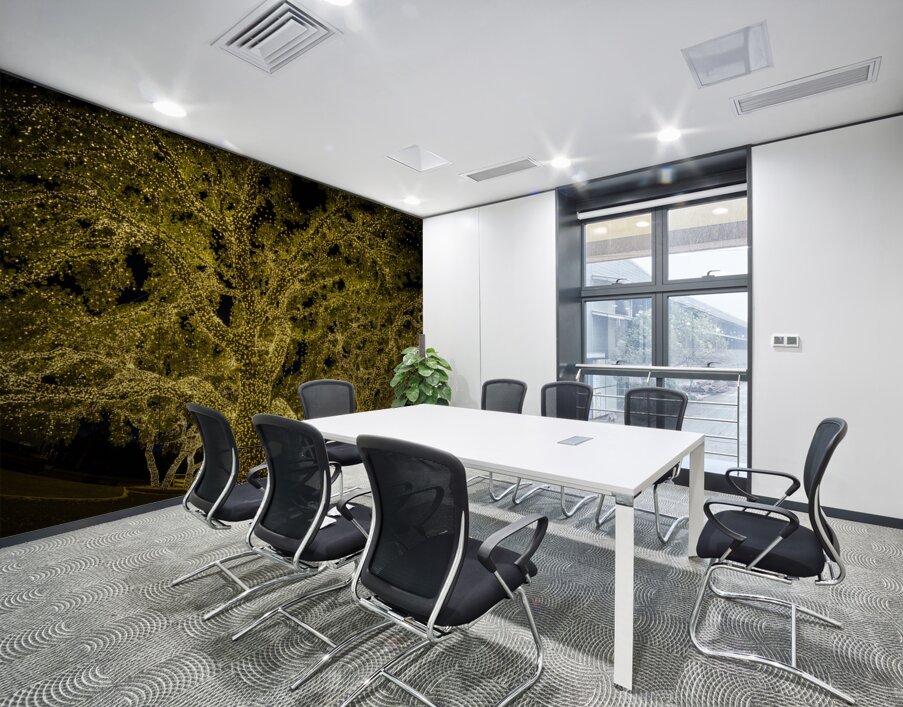 Holiday lights spectacular in Johnson City Texas Wall Printing