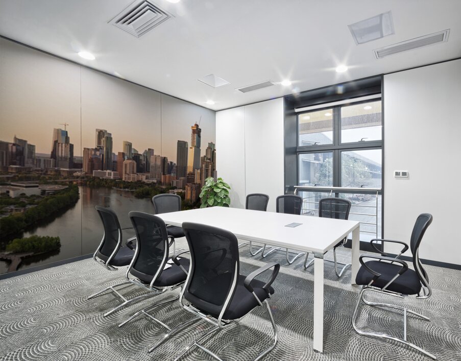 Early Sunset view of downtown Austin Skyline in 2025 Wall Printing