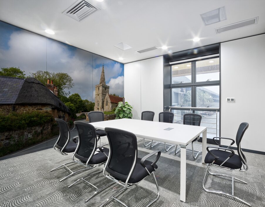 St Peters Church in Shorwell on the Isle of Wight  Wall Printing