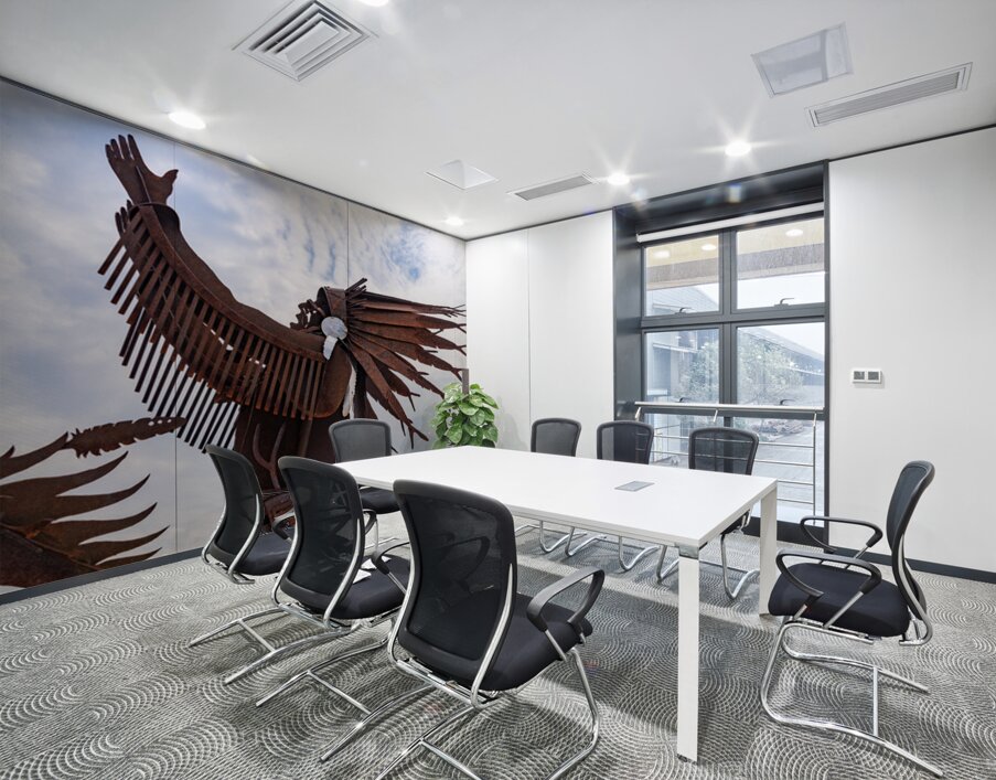 The Salmon Chief metal sculpture in Entiat City Park Washington  Wall Printing