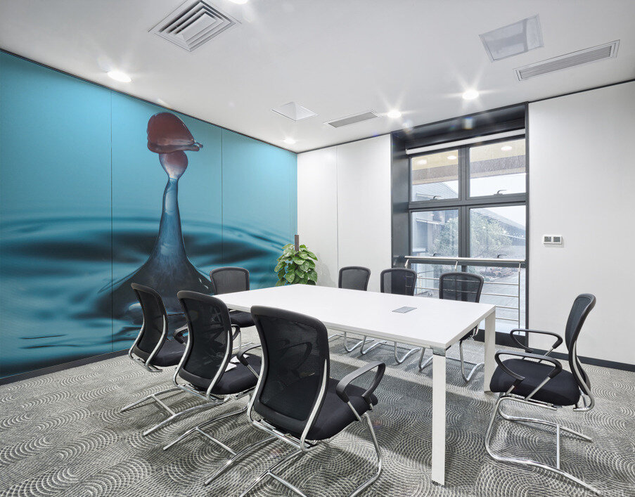 Water droplet collision - soldier Wall Printing