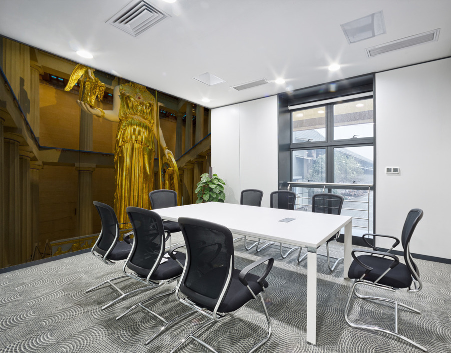 Statue of Athena in Nashville Parthenon Wall Printing