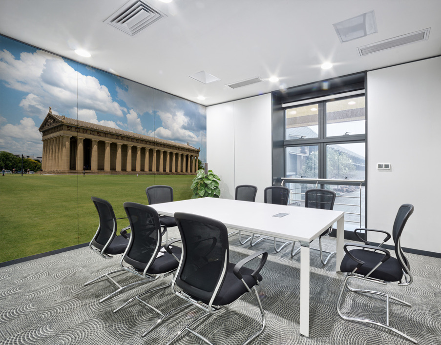 Replica of the Parthenon in Nashville Wall Printing