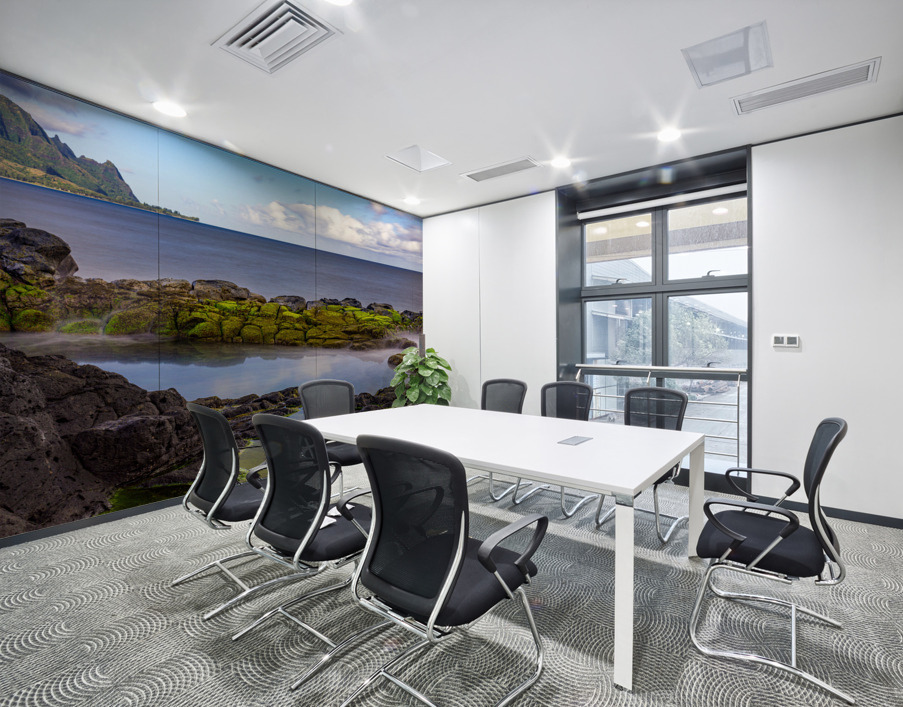 Long exposure image of the pool known as Queens Bath of Kauai Wall Printing