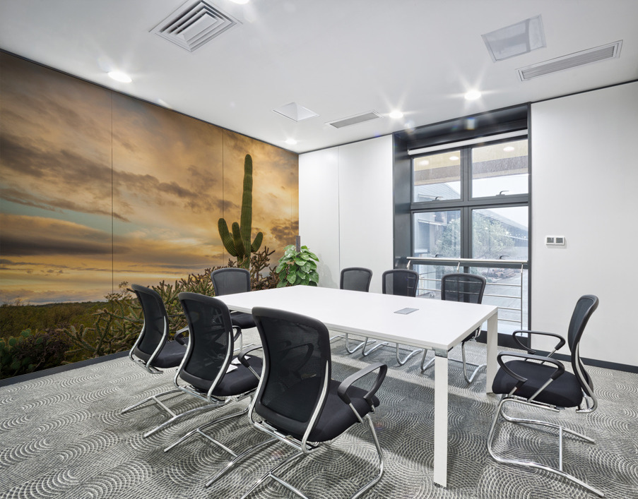 Sunset in Saguaro National Park Tucson Wall Printing