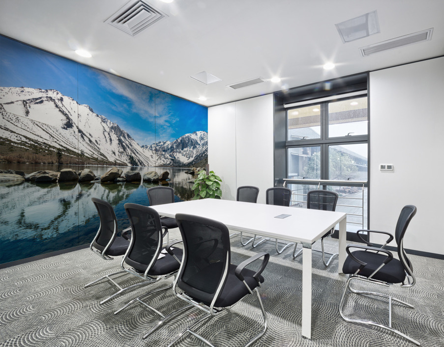 Reflections in Convict Lake in Sierra Nevadas Wall Printing