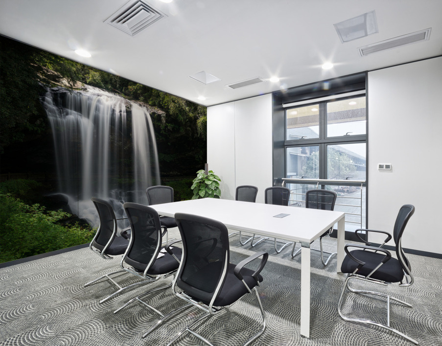 Dry Falls Waterfall near Highlands NC Wall Printing