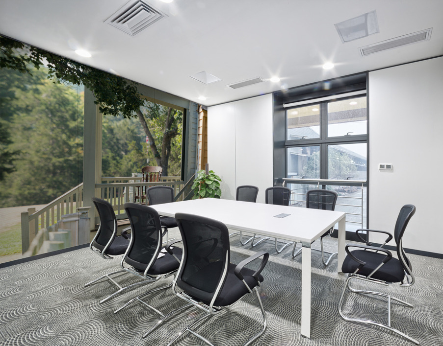 Wooden rocking chair on porch of old house Wall Printing