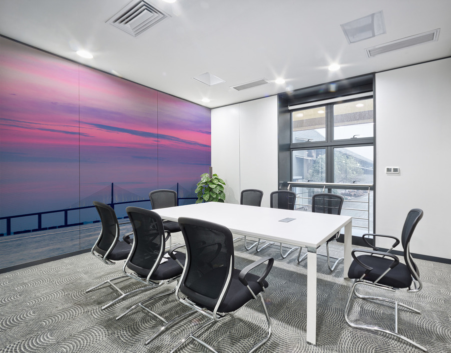 Sunshine Skyway Bridge at dawn Wall Printing