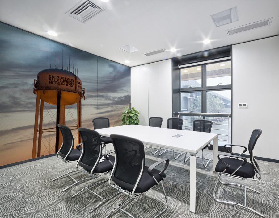 Water tower in Manassas Virginia Wall Printing