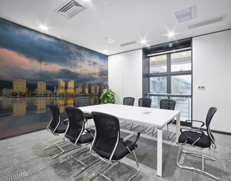 Panorama of Waikiki Honolulu Hawaii Wall Printing