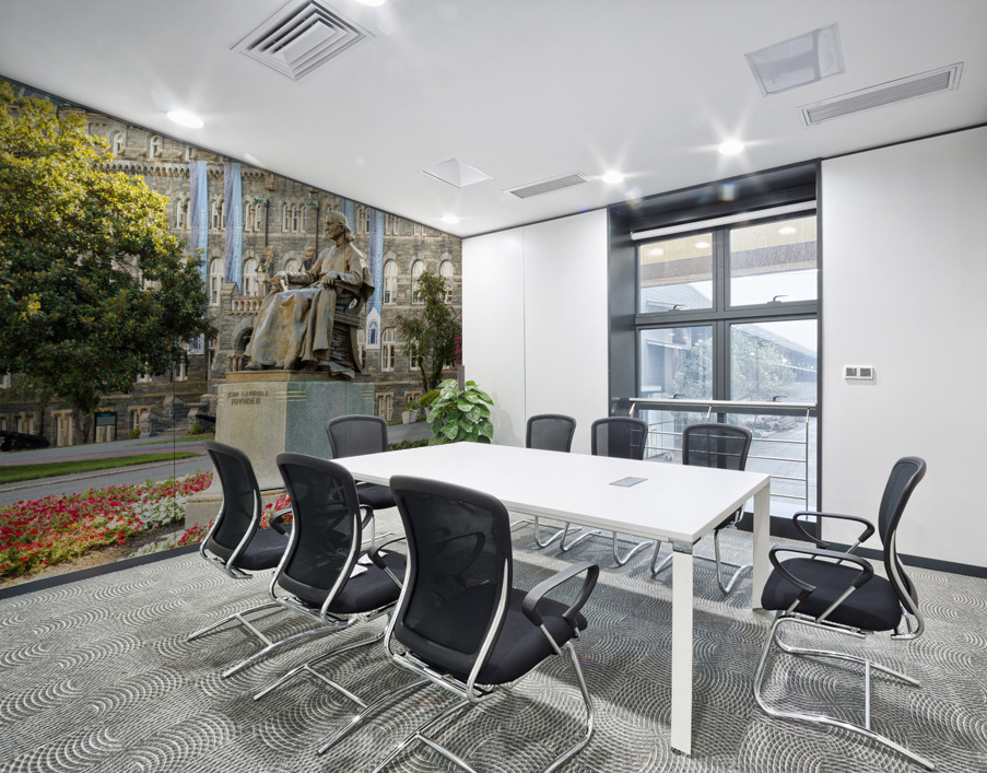 John Carroll Statue Healy Hall Georgetown University Wall Printing