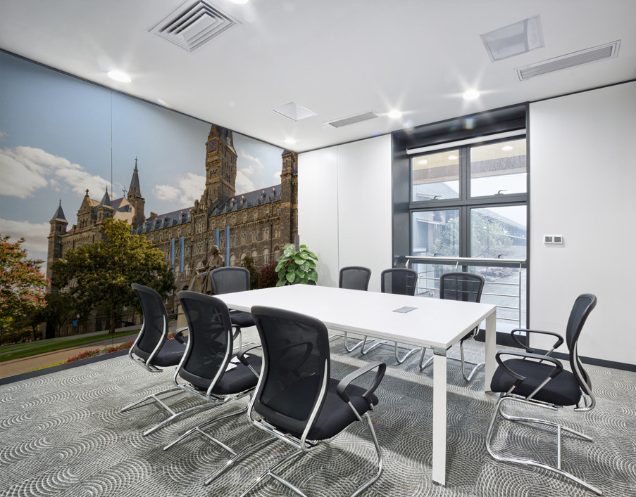 John Carroll Statue Healy Hall Georgetown University Wall Printing