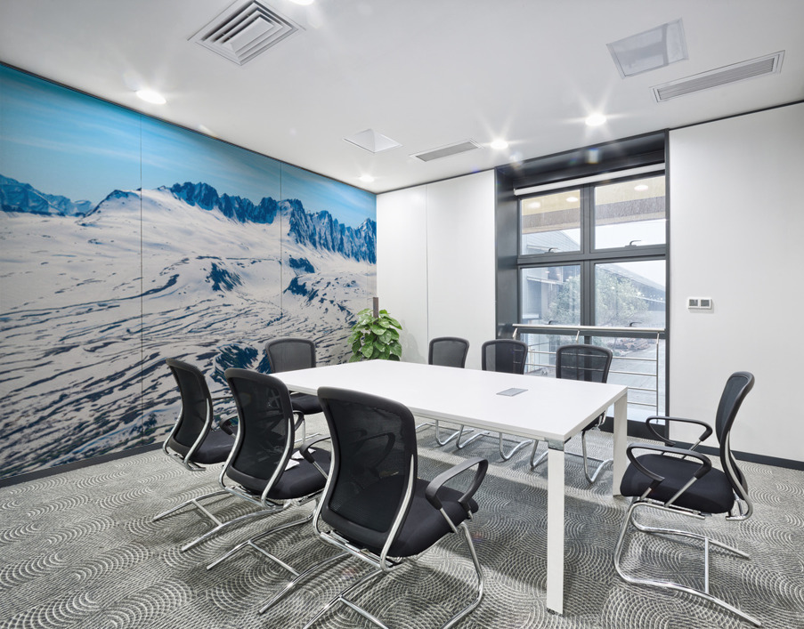 Panorama of mountains of Thompson Pass Wall Printing