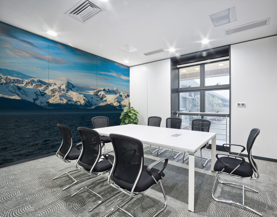 Sidelight on Mt Fairweather and the Glacier Bay National Park in Wall Printing