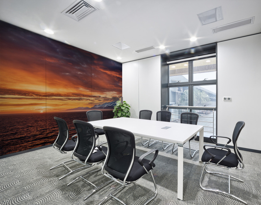 Sunset by Mt Fairweather and the Glacier Bay National Park in Al Wall Printing