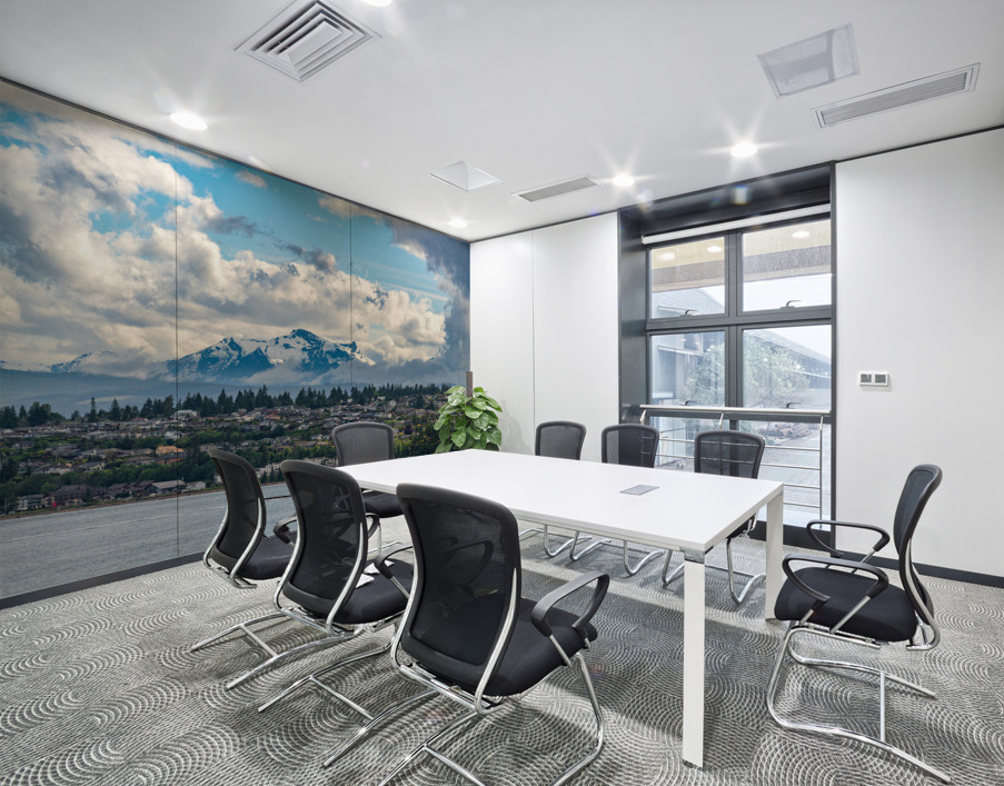 Campbell River in British Columbia with Golden Hinde Wall Printing