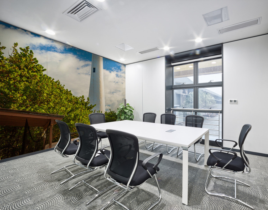 Vertical format of Cape Florida lighthouse in Bill Baggs Wall Printing